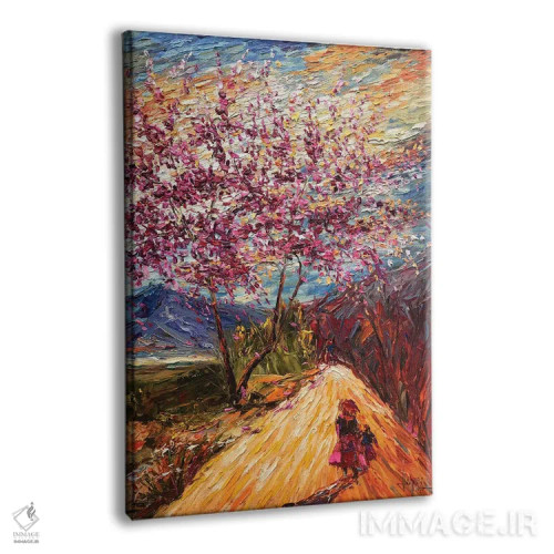 تابلو دکوراتیو "آفتاب بهاری" اثر له نگوک کوآن - نمای پرسپکتیو محصول