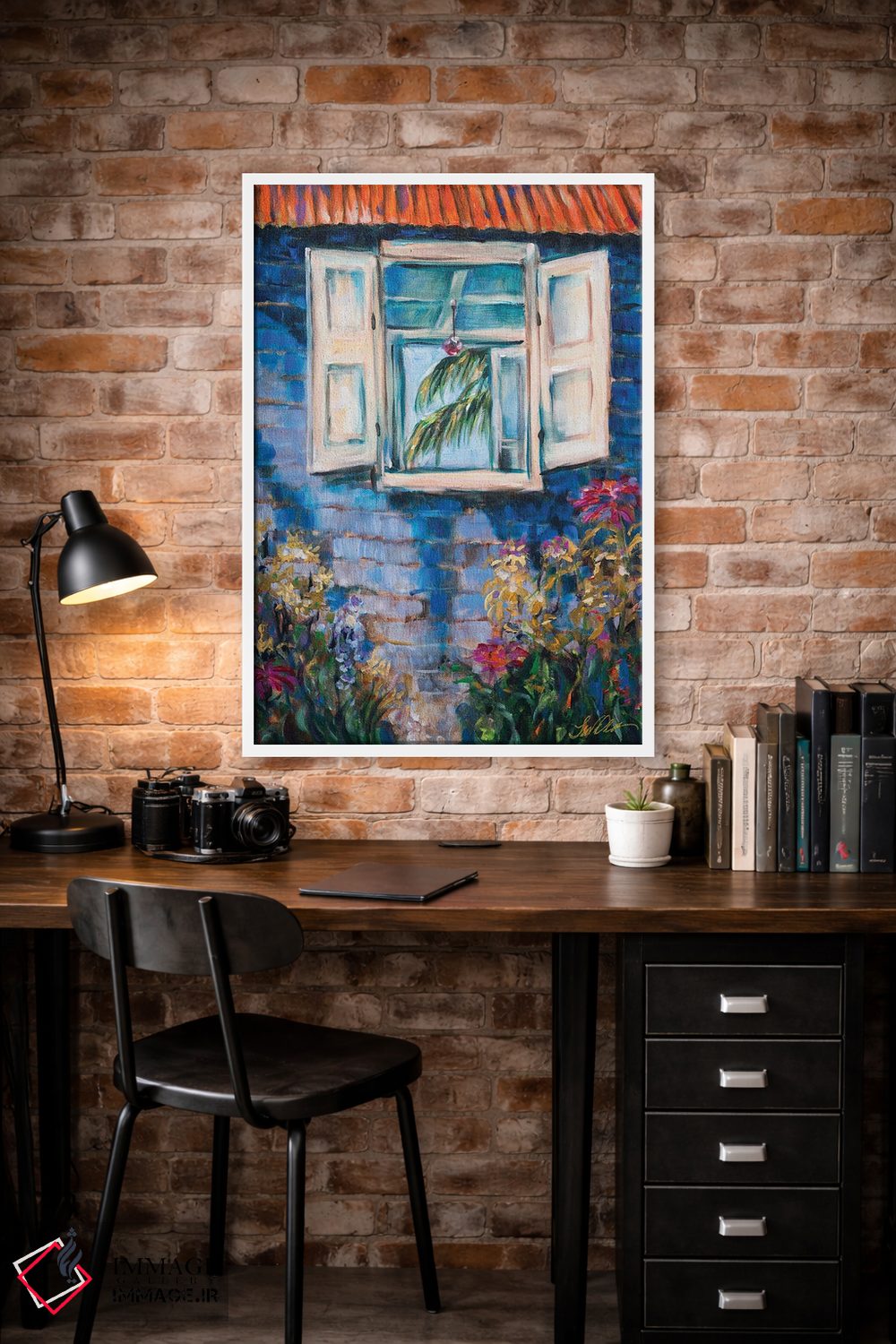 تابلو دکوراتیو بیرون، داخل، بیرون اثر لیندا اولسن - D2W