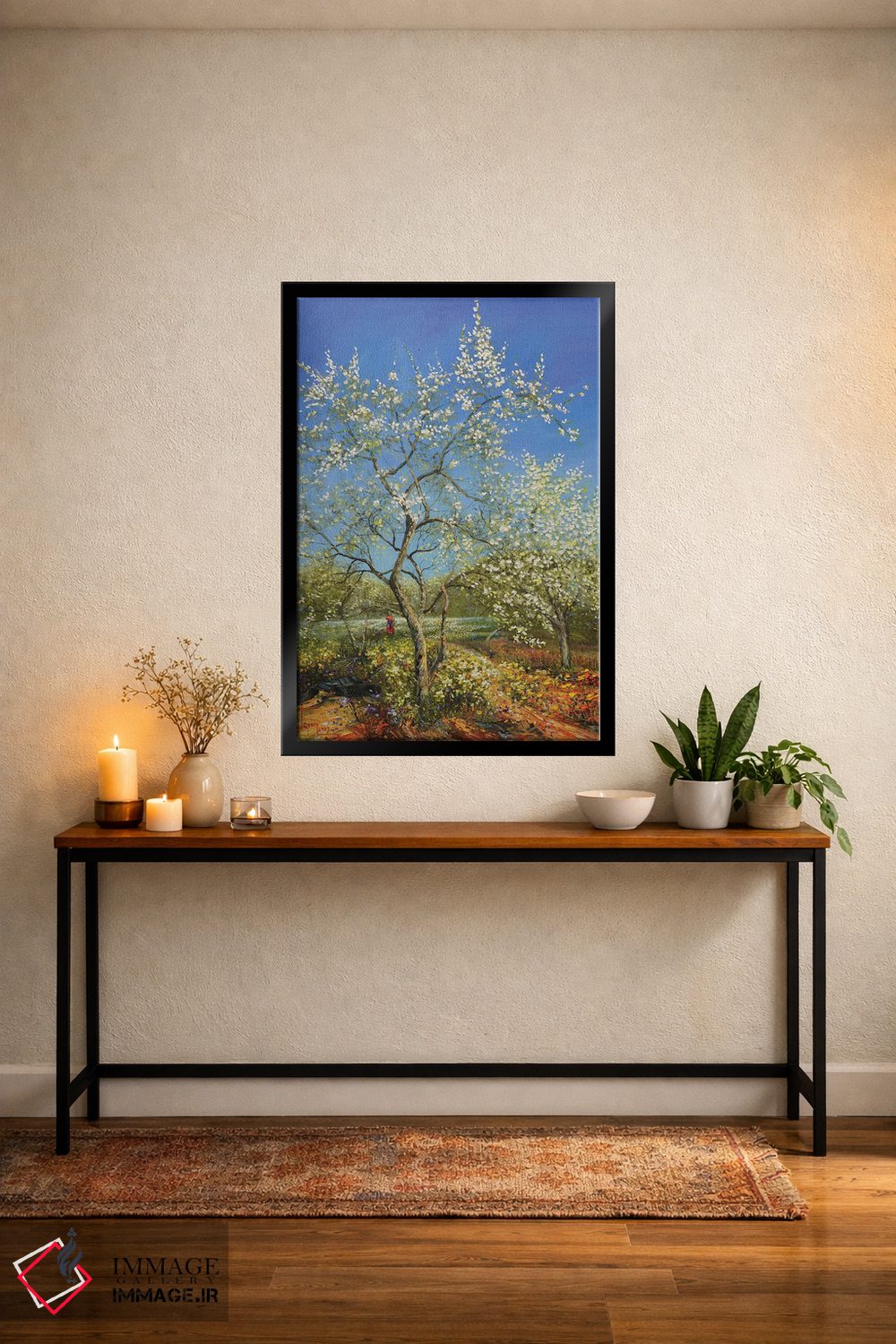 تابلو دکوراتیو "آفتاب اوایل بهار" اثر له نگوک کوآن - D5B