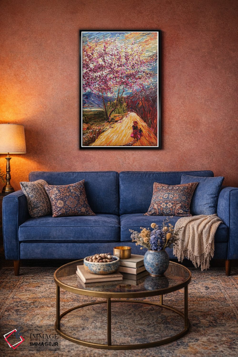 تابلو دکوراتیو "آفتاب بهاری" اثر له نگوک کوآن - D3B