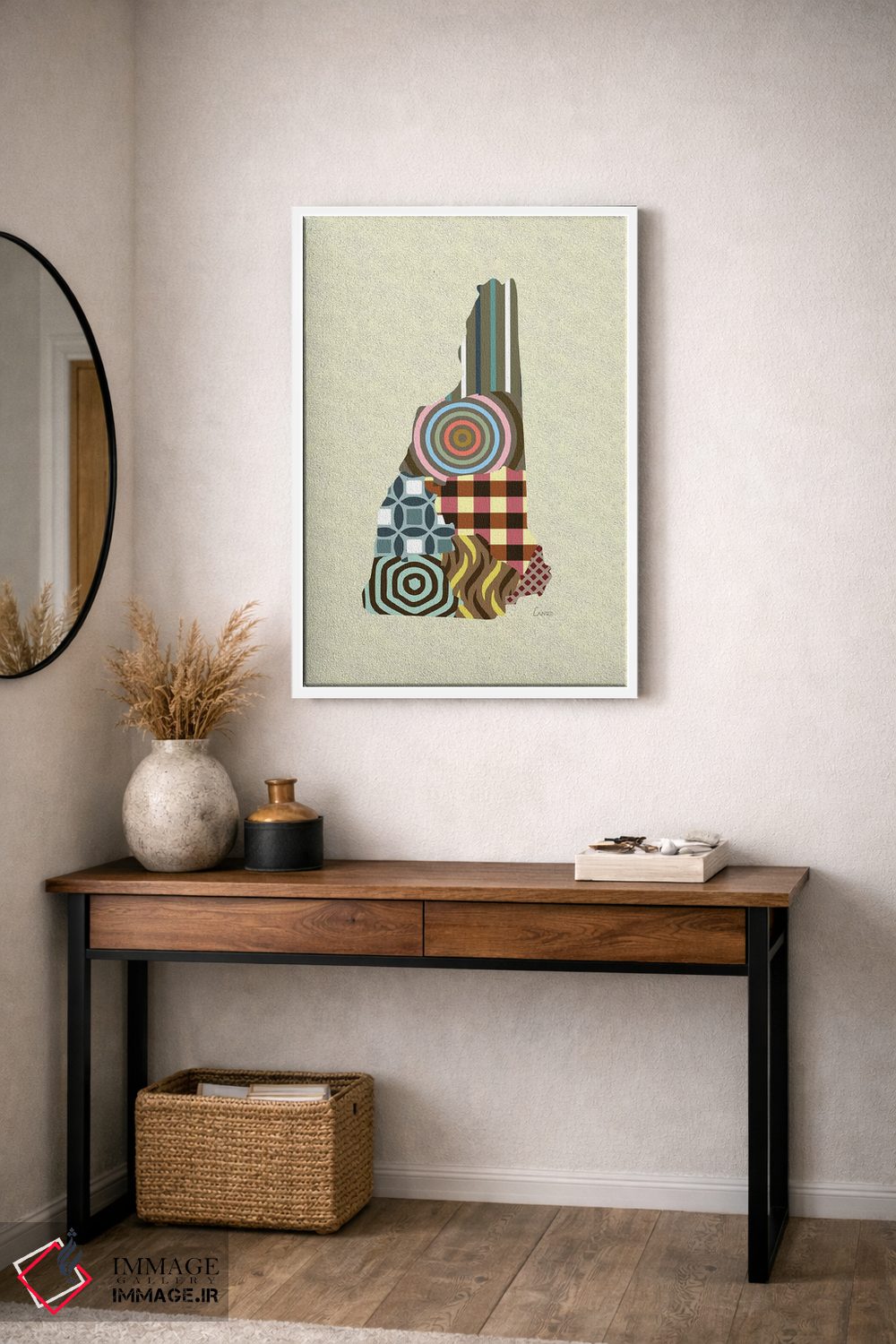 تابلو دکوراتیو "ایالت نیوهمشایر" اثر لانره استودیو - D3W