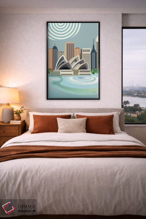 تابلو دکوراتیو "اپرای سیدنی" اثر لانره استودیو - D3B