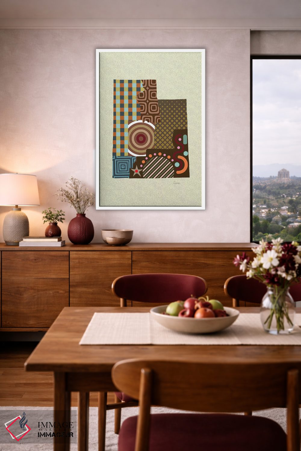 تابلو دکوراتیو "ایالت یوتا" اثر لانره استودیو - D2W