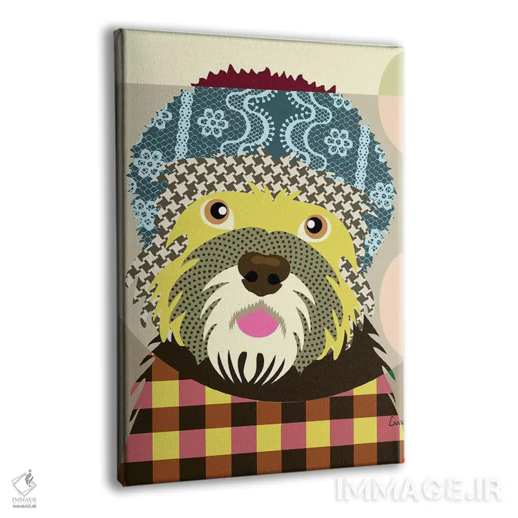 تابلو دکوراتیو "دندی باورموت تریر" اثر لانره استودیو - نمای پرسپکتیو محصول