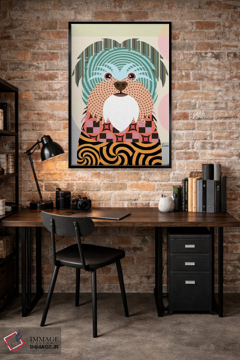 تابلو دکوراتیو "آفن پینشر" اثر لانره استودیو - D4B