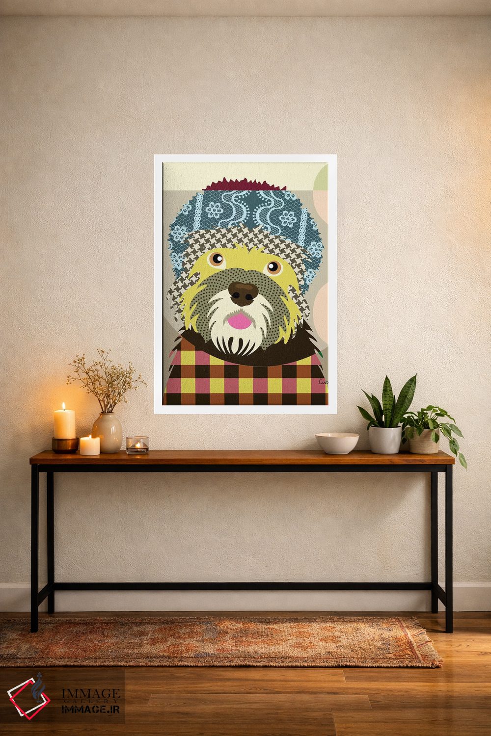 تابلو دکوراتیو "دندی باورموت تریر" اثر لانره استودیو - D3W