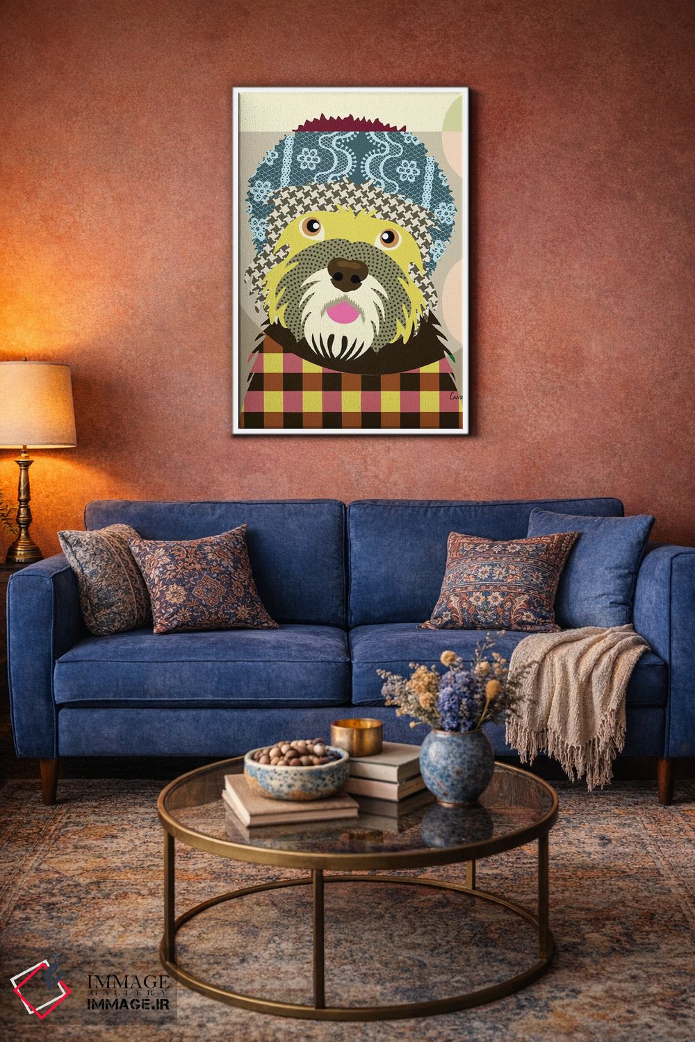 تابلو دکوراتیو "دندی باورموت تریر" اثر لانره استودیو - D2W