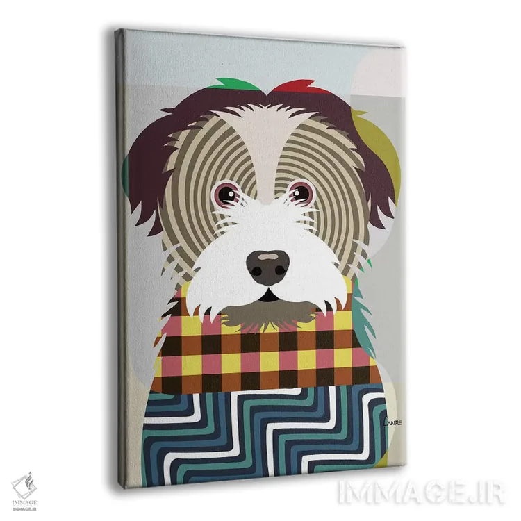 تابلو دکوراتیو "هاوانز" اثر لانره استودیو - نمای پرسپکتیو محصول