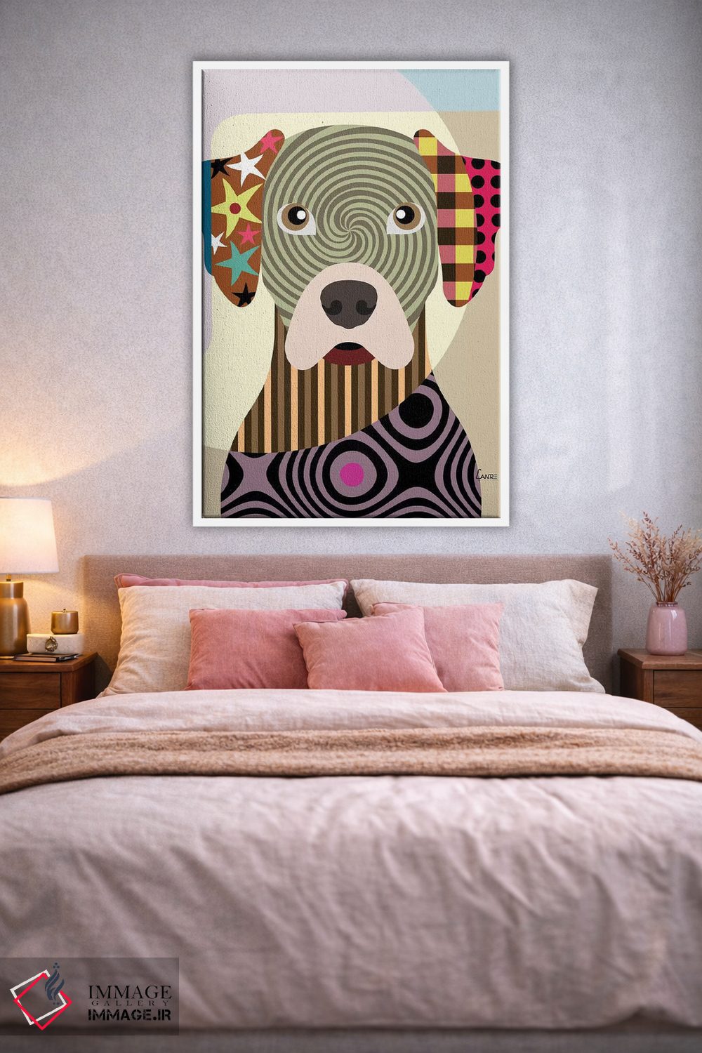 تابلو دکوراتیو رودزیان ریج بک اثر لانره استودیو - D1W