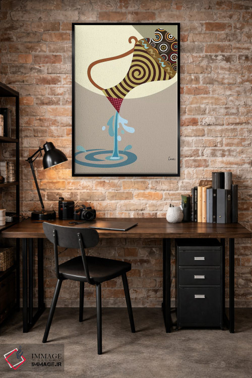 تابلو دکوراتیو "برج دلو" اثر لانره استودیو - D4B