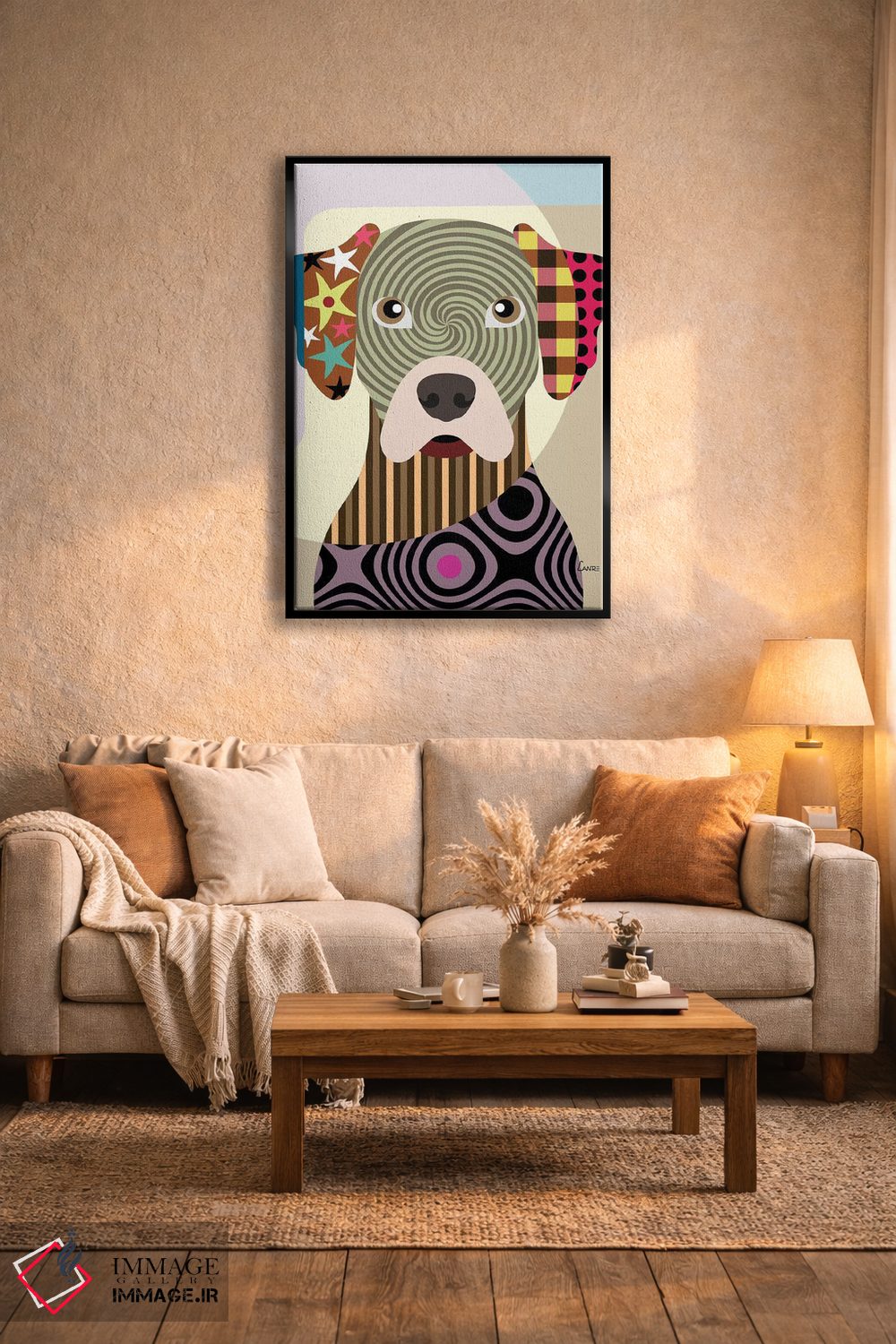 تابلو دکوراتیو رودزیان ریج بک اثر لانره استودیو - D4B