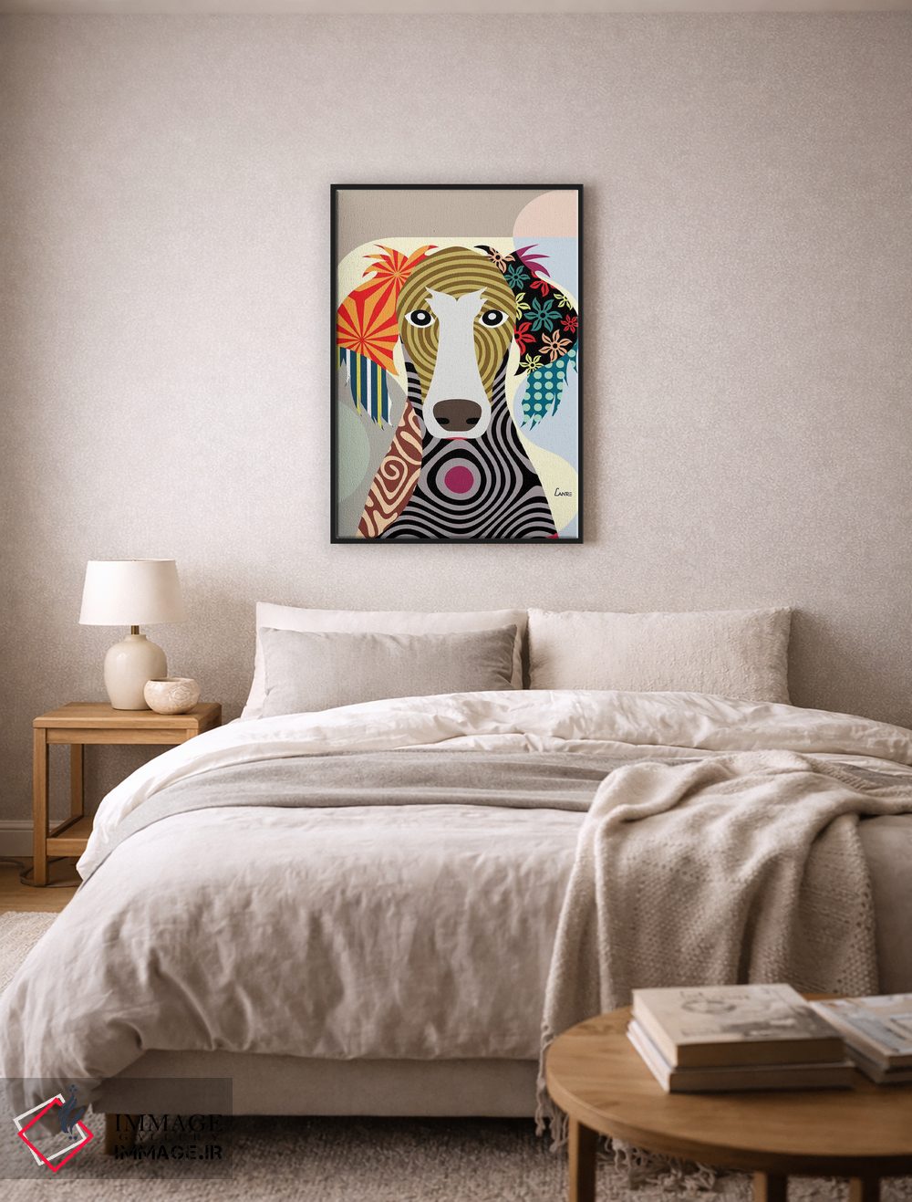 تابلو دکوراتیو سالوکی اثر لانره استودیو - D6B