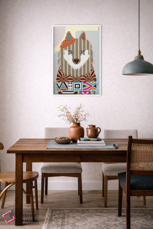 تابلو دکوراتیو ساموید اثر لانره استودیو - D4W