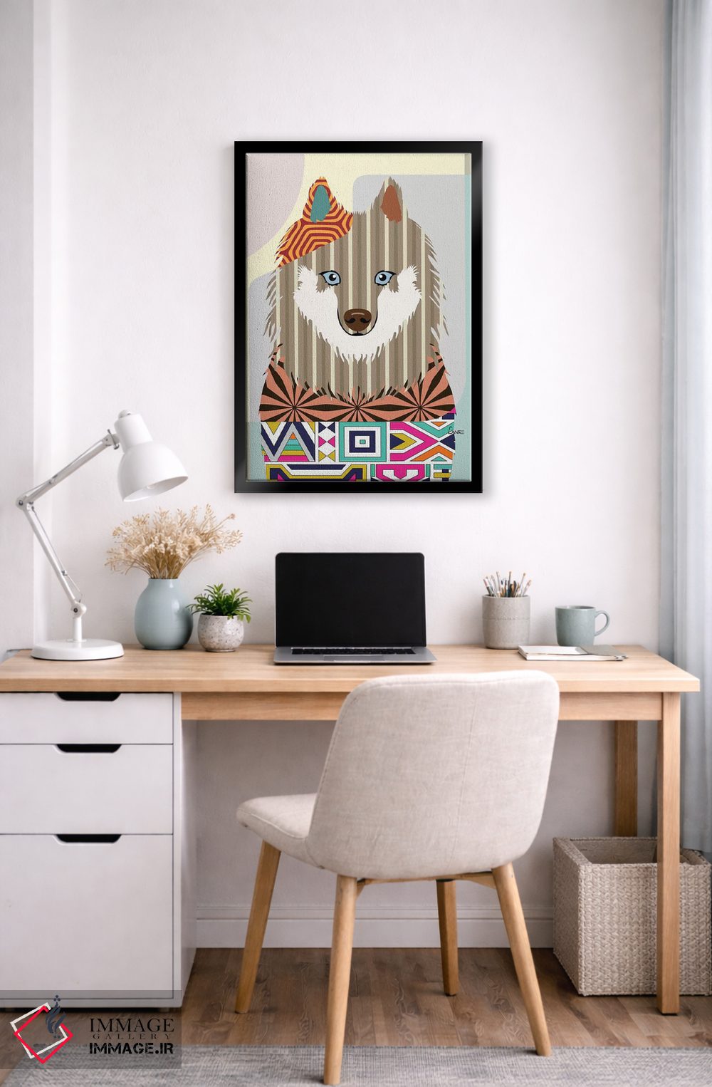 تابلو دکوراتیو ساموید اثر لانره استودیو - D6B