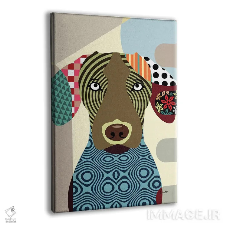 تابلو دکوراتیو ویزلا اثر لانره استودیو - نمای پرسپکتیو محصول