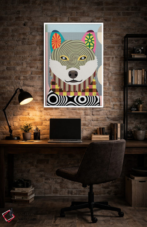 تابلو دکوراتیو شیبا اینو اثر لانره استودیو - D4W