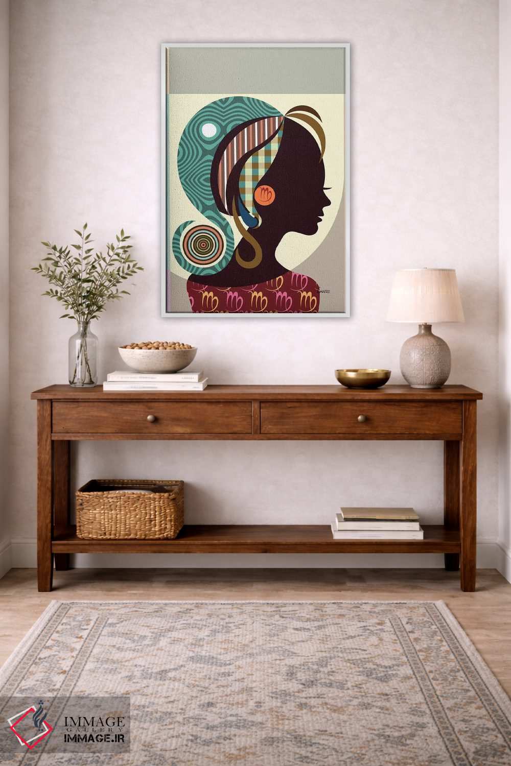 تابلو دکوراتیو برج سنبله اثر لانره استودیو - D3W