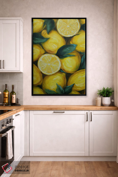 تابلو دکوراتیو لیموها اثر جین لانتسمن - D2B