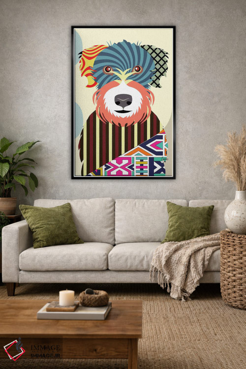 تابلو دکوراتیو تریر ویتن اثر لانره استودیو - D2B