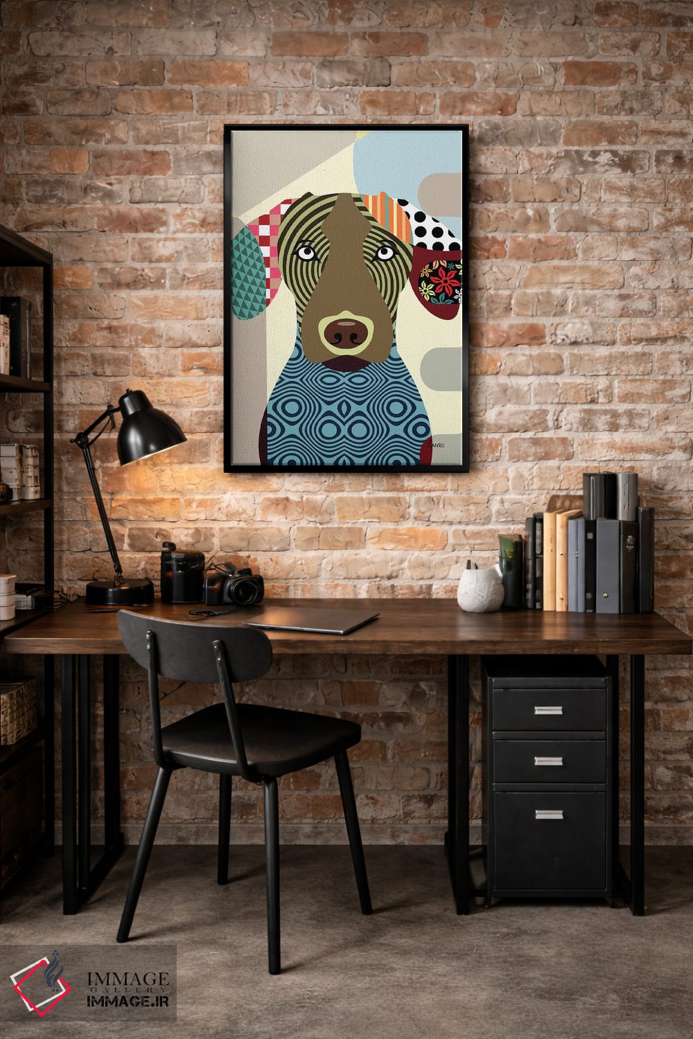 تابلو دکوراتیو ویزلا اثر لانره استودیو - D4B
