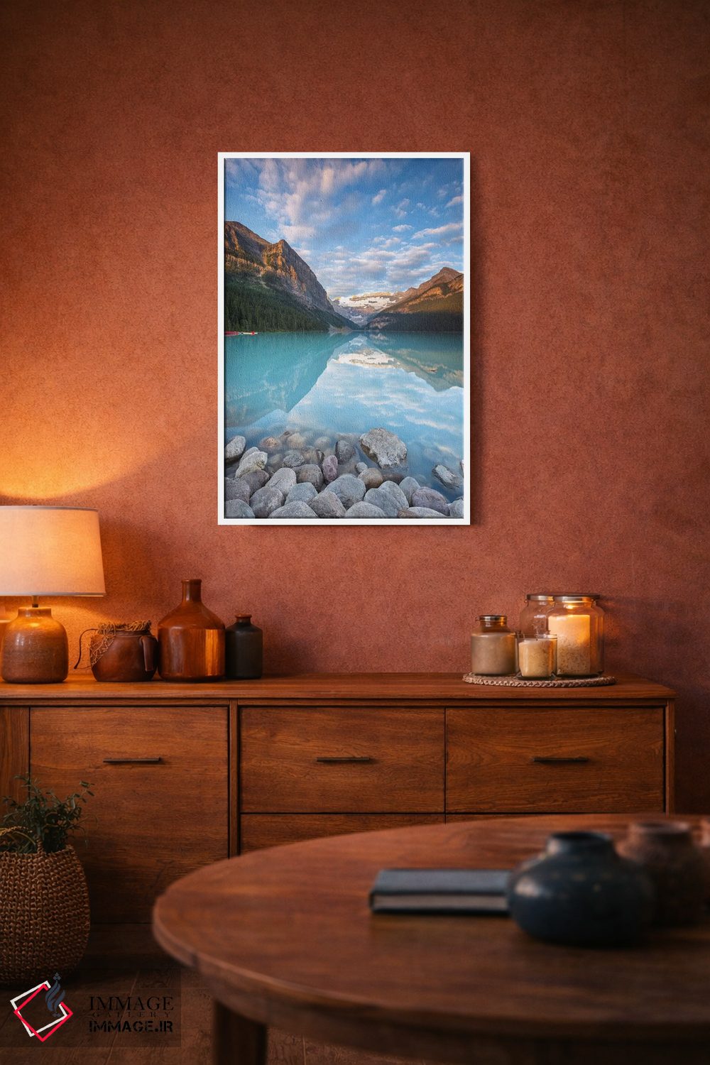 تابلو دکوراتیو آینه لوئیز اثر سرجیو لانزا - D1W