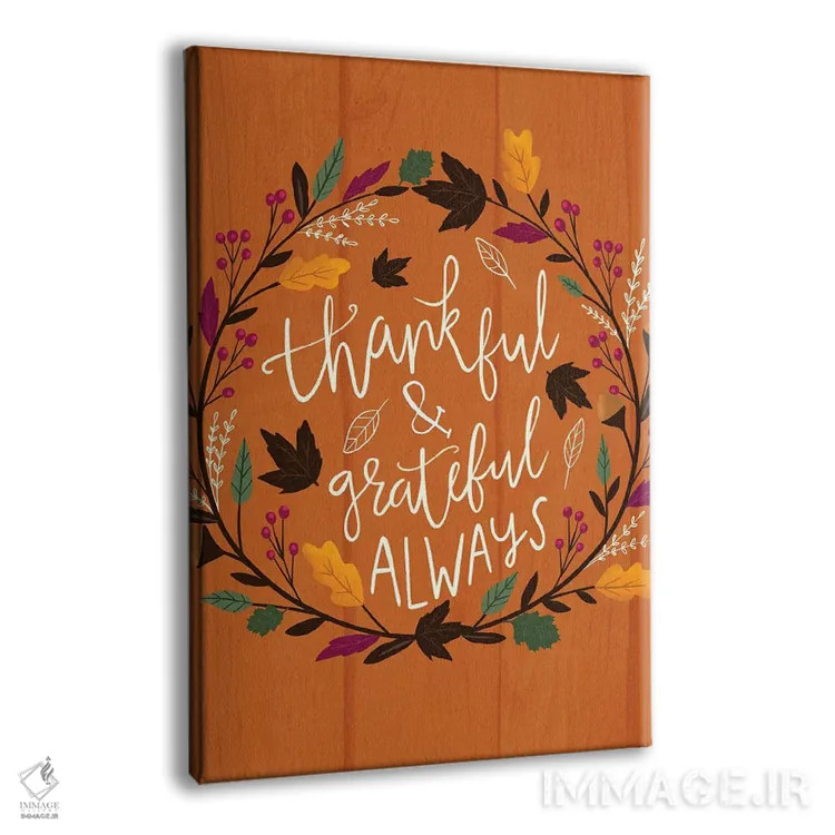 تابلو دکوراتیو "خوش آمد گویی به پاییز ۱" اثر لوییز آلن - نمای پرسپکتیو محصول