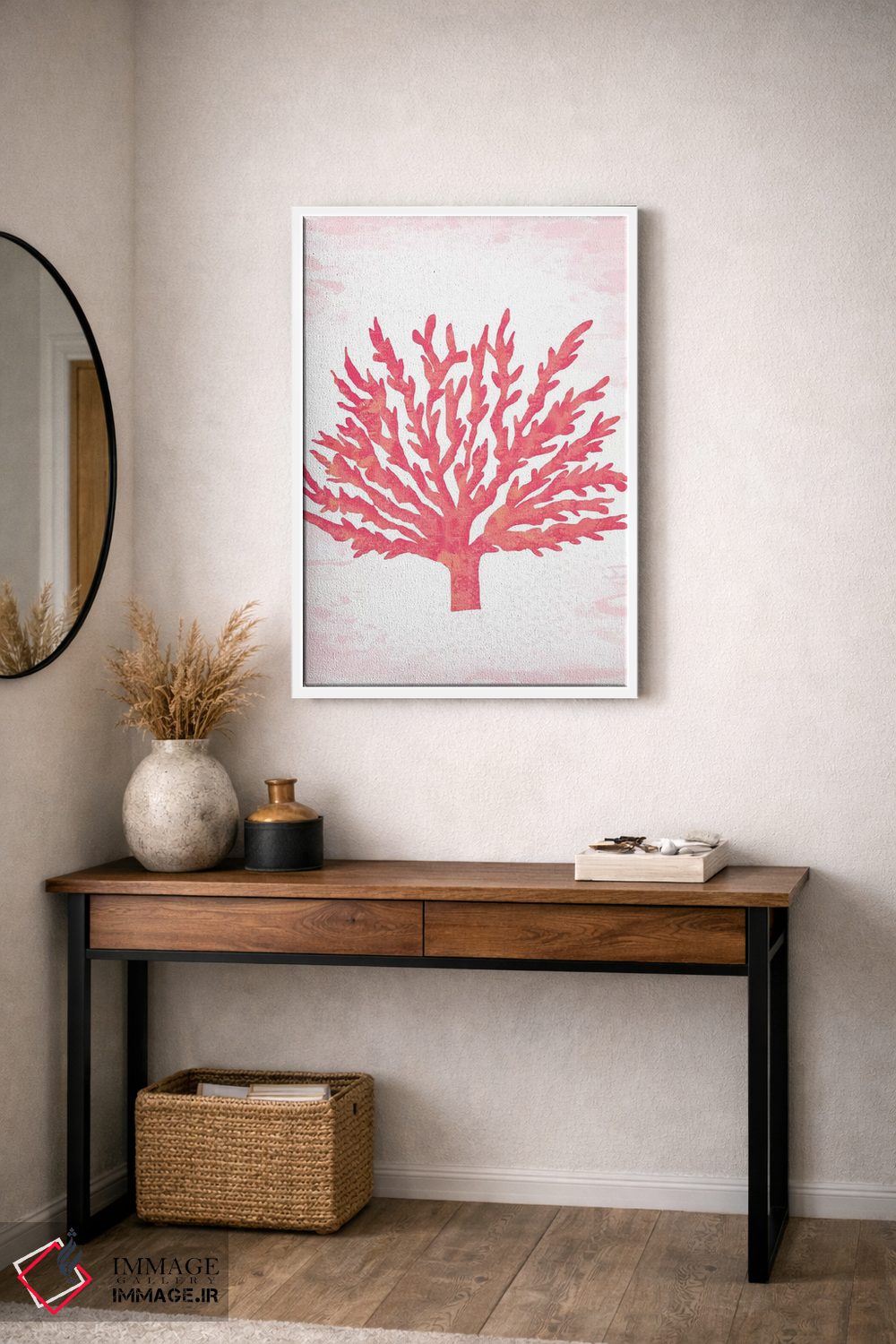 تابلو دکوراتیو "سرخی مرجانی ۲" اثر لوییز آلن - D4W