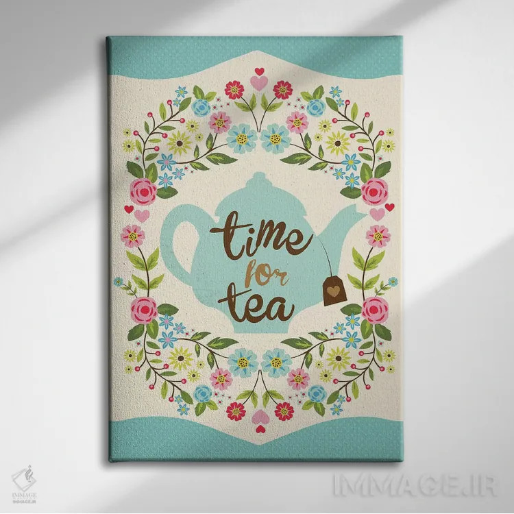 تابلو دکوراتیو "آشپزخانه روستایی" اثر لوییز آلن - نمای روبهرو روی دیوار