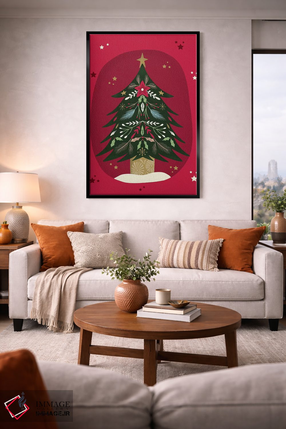 تابلو دکوراتیو "آرزوی کریسمس ۱" اثر لوییز آلن - D1B