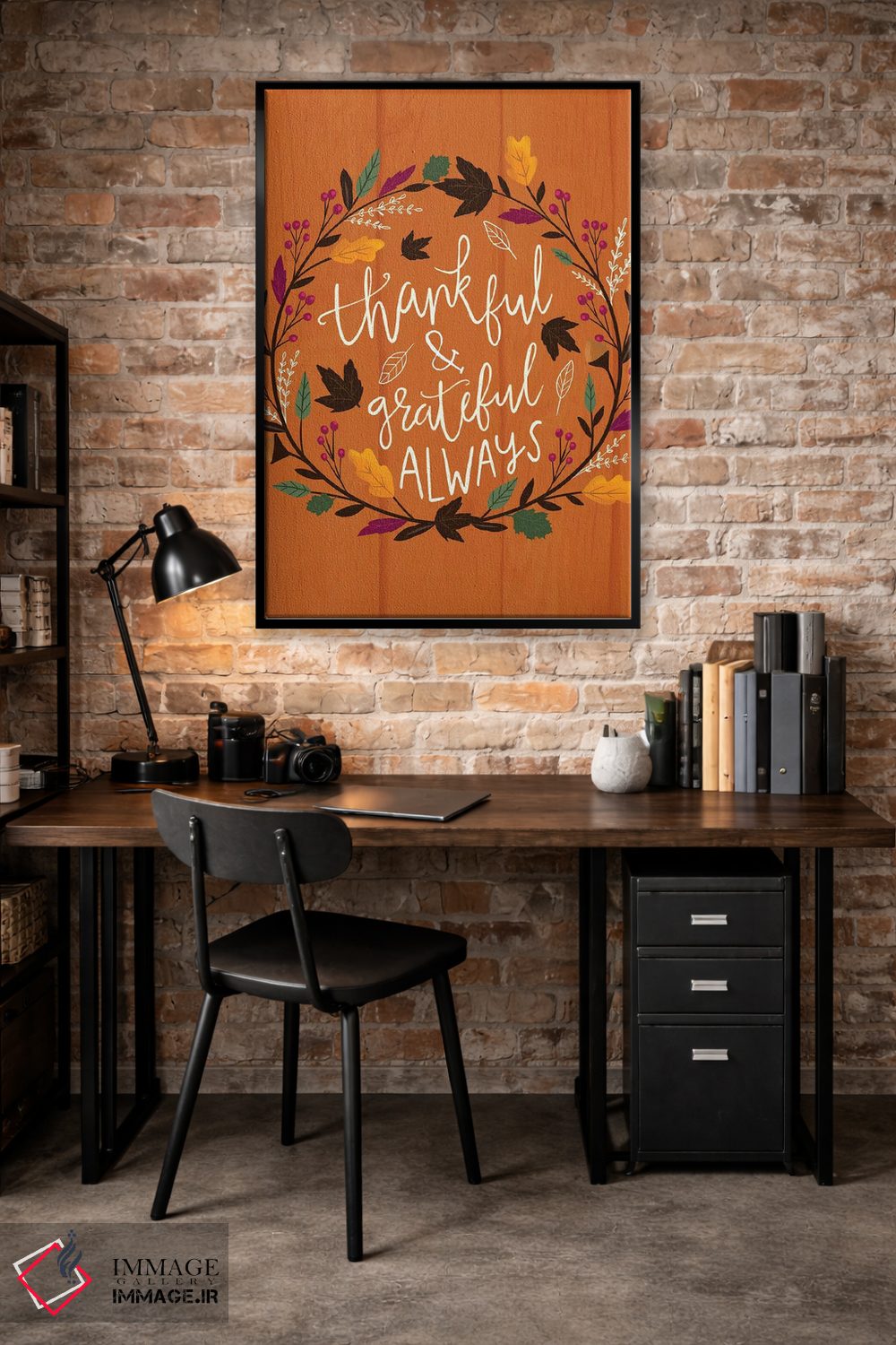 تابلو دکوراتیو "خوش آمد گویی به پاییز ۱" اثر لوییز آلن - D4B