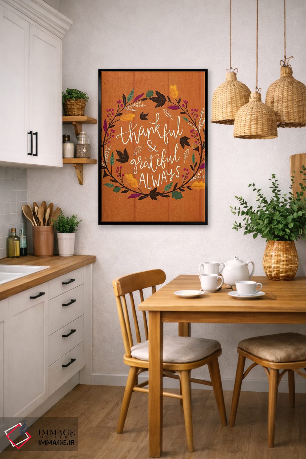 تابلو دکوراتیو "خوش آمد گویی به پاییز ۱" اثر لوییز آلن - D5B