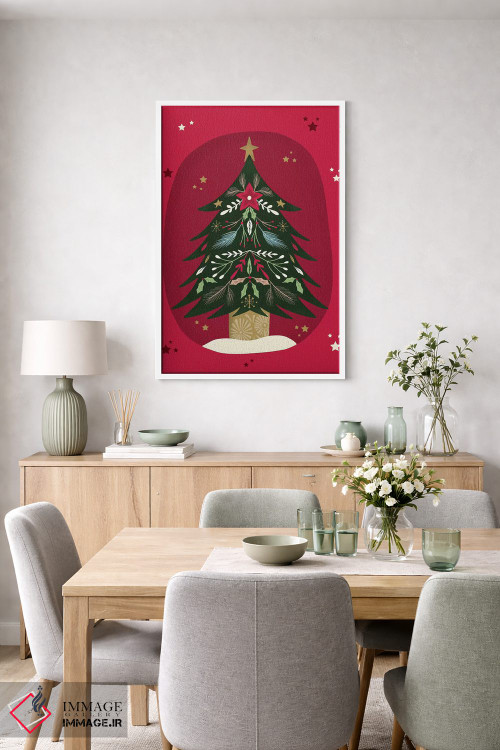 تابلو دکوراتیو "آرزوی کریسمس ۱" اثر لوییز آلن - D5W