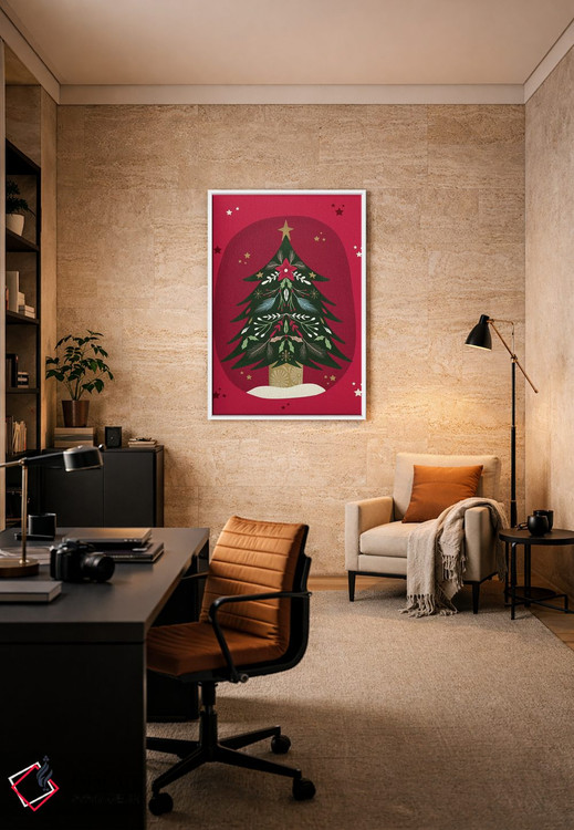 تابلو دکوراتیو "آرزوی کریسمس ۱" اثر لوییز آلن - D4W