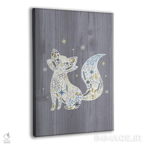 تابلو دکوراتیو "جنگل زمستانی باشکوه ۲" اثر لوییز آلن - نمای پرسپکتیو محصول