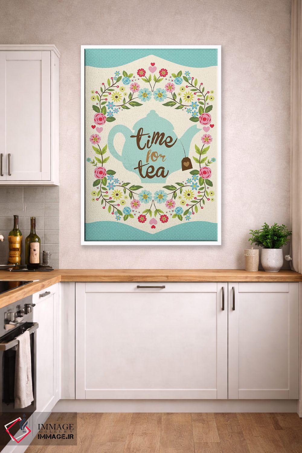 تابلو دکوراتیو "آشپزخانه روستایی" اثر لوییز آلن - D4W