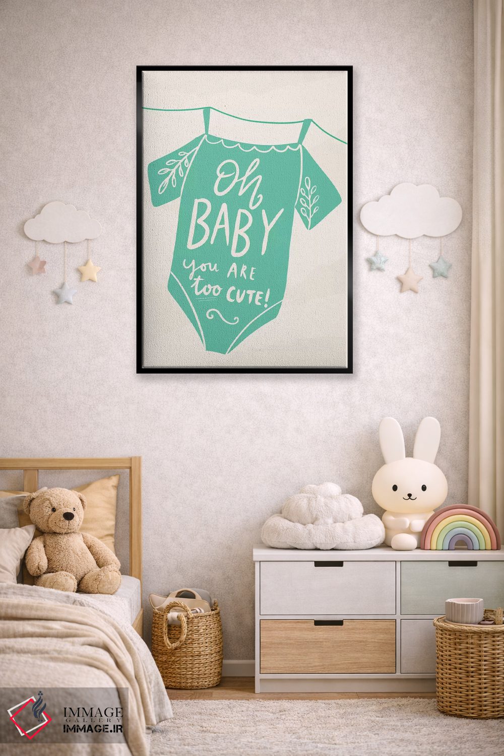 تابلو دکوراتیو "اوه عزیزم!" اثر لوییز آلن - D5B