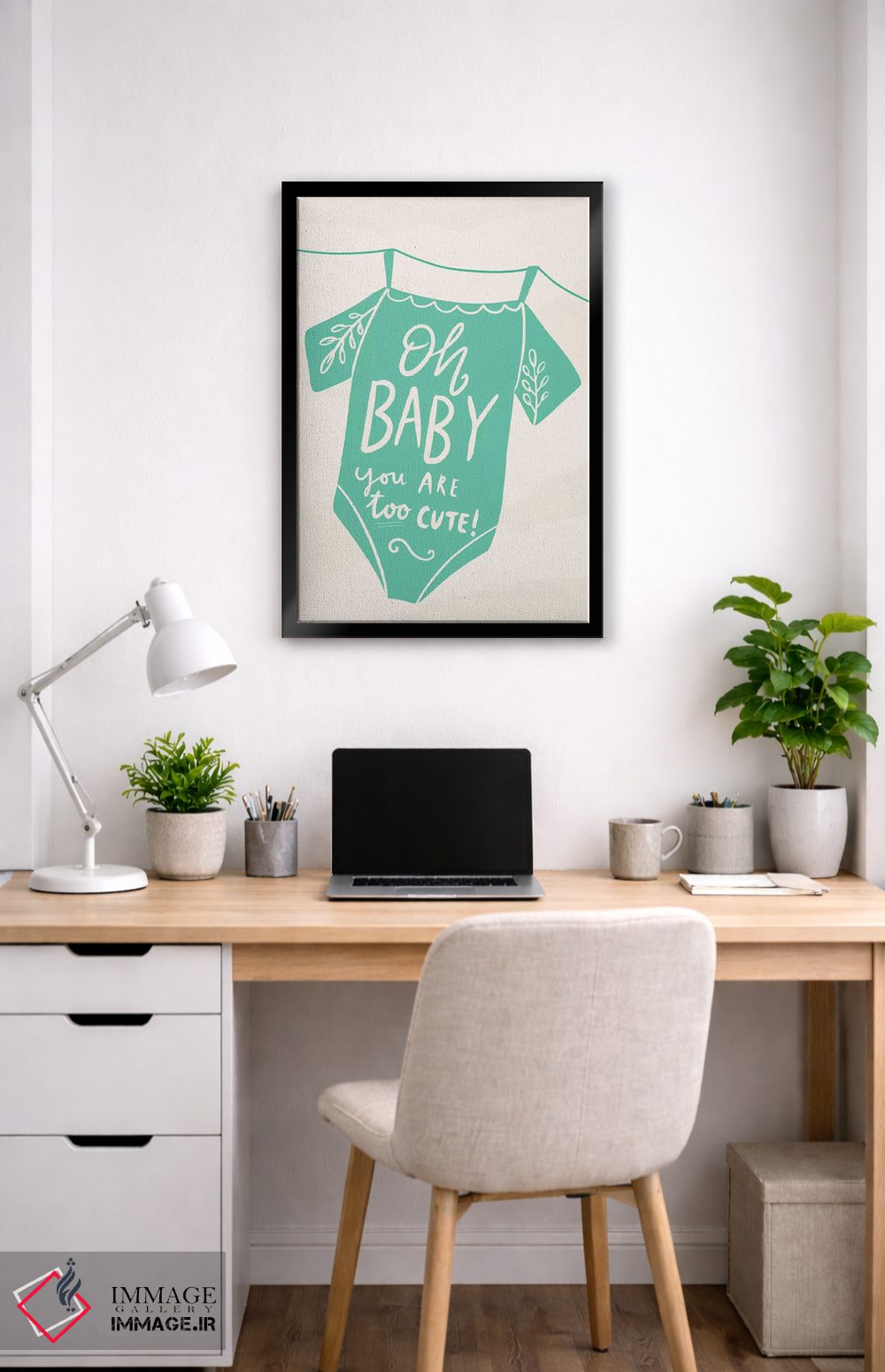 تابلو دکوراتیو "اوه عزیزم!" اثر لوییز آلن - D6B