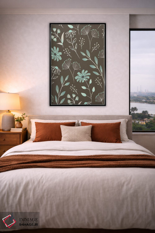 تابلو دکوراتیو "رنگ های ملایم خانه روستایی ۴" اثر لوییز آلن - D4B