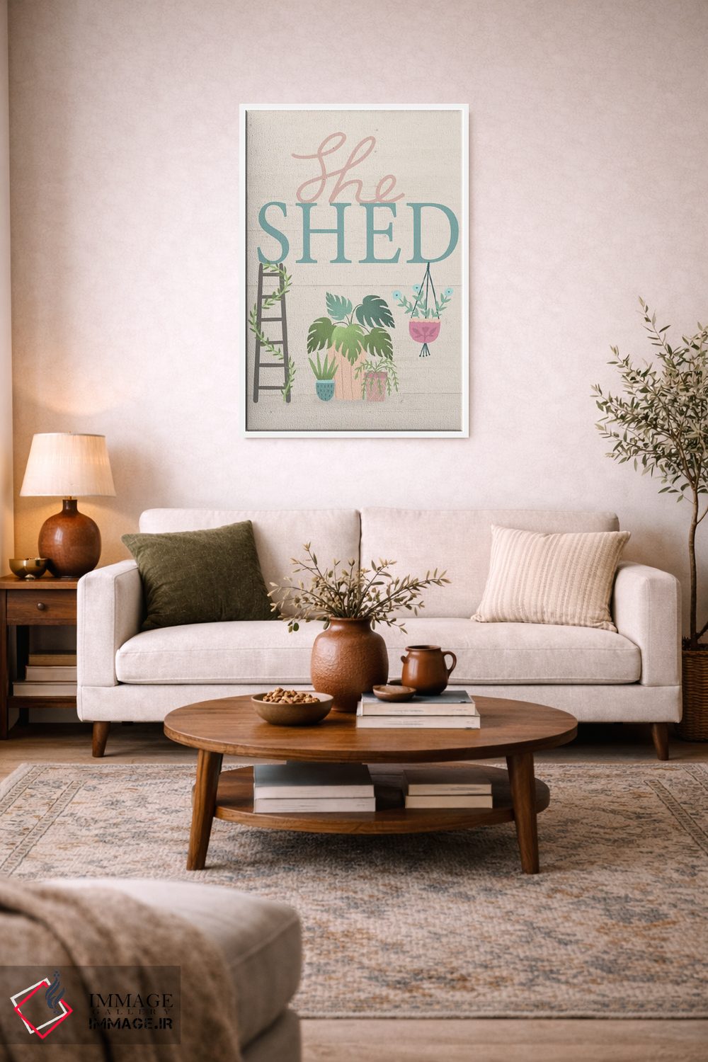 تابلو دکوراتیو "آلونک زنانه" اثر لوییز آلن - D2W