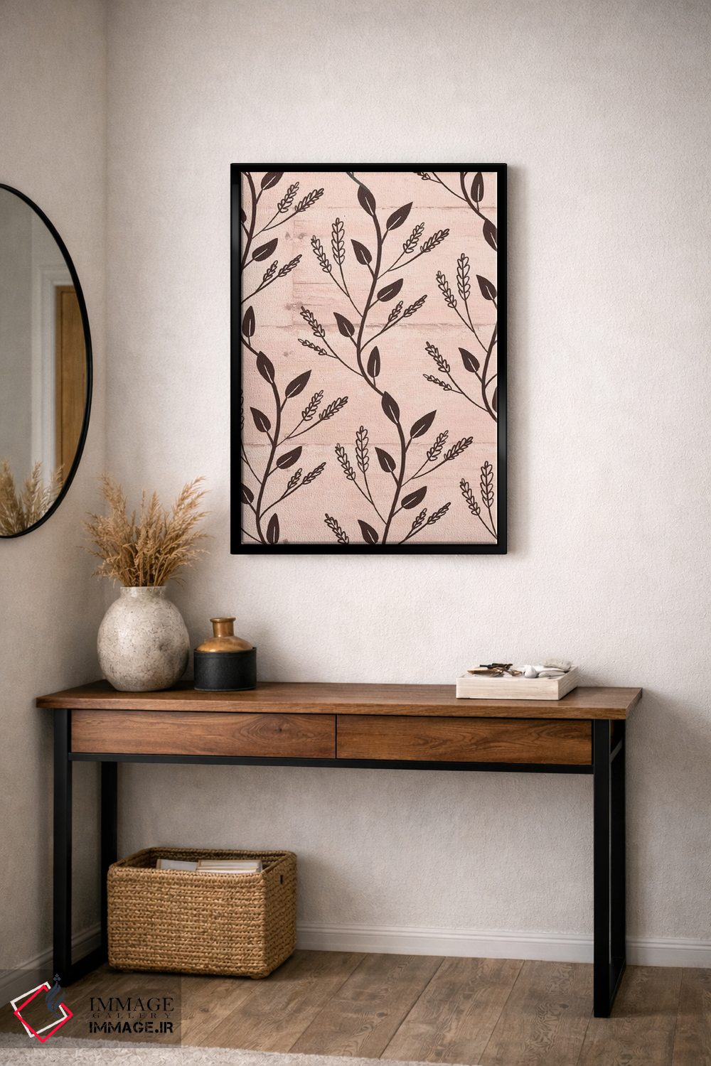 تابلو دکوراتیو "رنگ های ملایم خانه روستایی ۲" اثر لوییز آلن - D4B