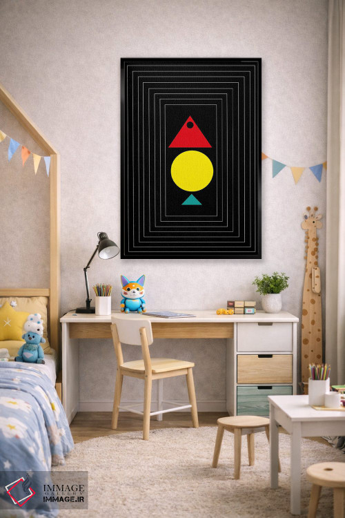 تابلو انتزاعی "مرا پیدا کن" اثر لورا اوبون - D3B