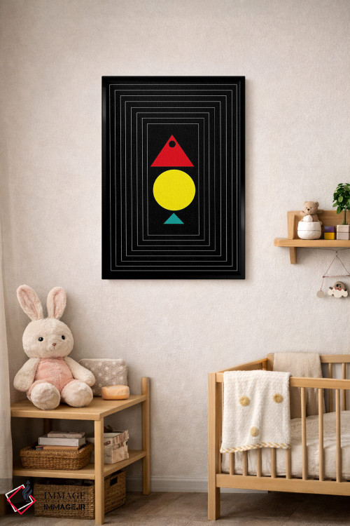 تابلو انتزاعی "مرا پیدا کن" اثر لورا اوبون - D6B