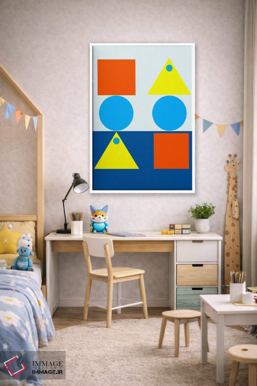 تابلو انتزاعی "حرکت مداوم" اثر لورا اوبون - D1W