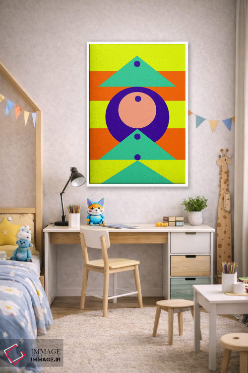 تابلو انتزاعی "با سپاسگزاری" اثر لورا اوبون - D1W