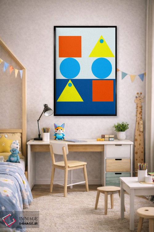 تابلو انتزاعی "حرکت مداوم" اثر لورا اوبون - D2B