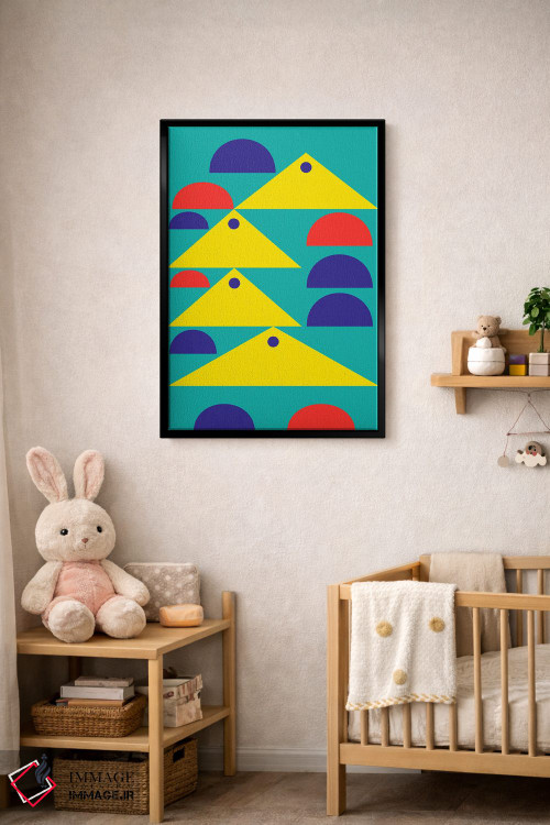 تابلو انتزاعی "شناور بودن" اثر لورا اوبون - D5B