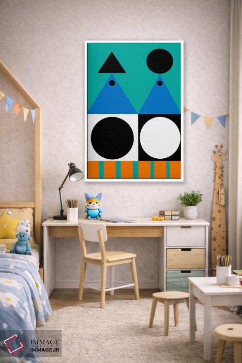 تابلو انتزاعی "ناسازگاری سازگار" اثر لورا اوبون - D1W