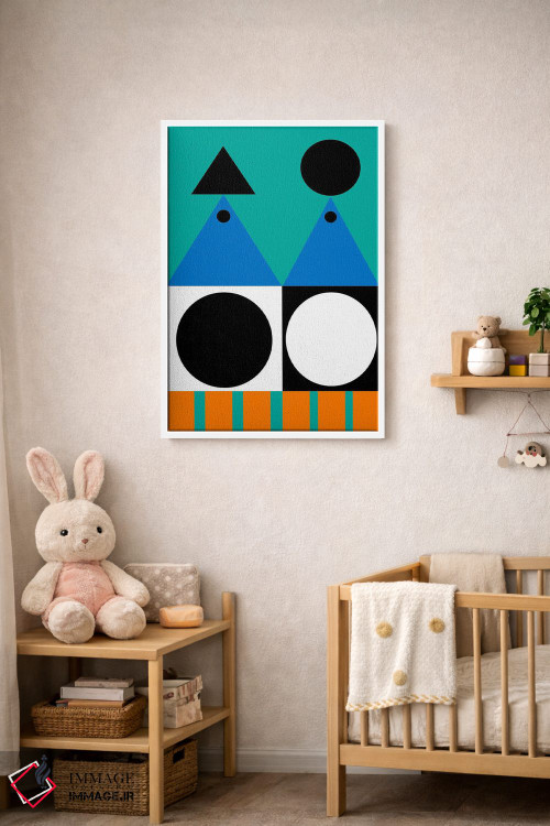 تابلو انتزاعی "ناسازگاری سازگار" اثر لورا اوبون - D3W