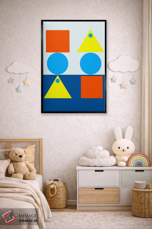 تابلو انتزاعی "حرکت مداوم" اثر لورا اوبون - D5B