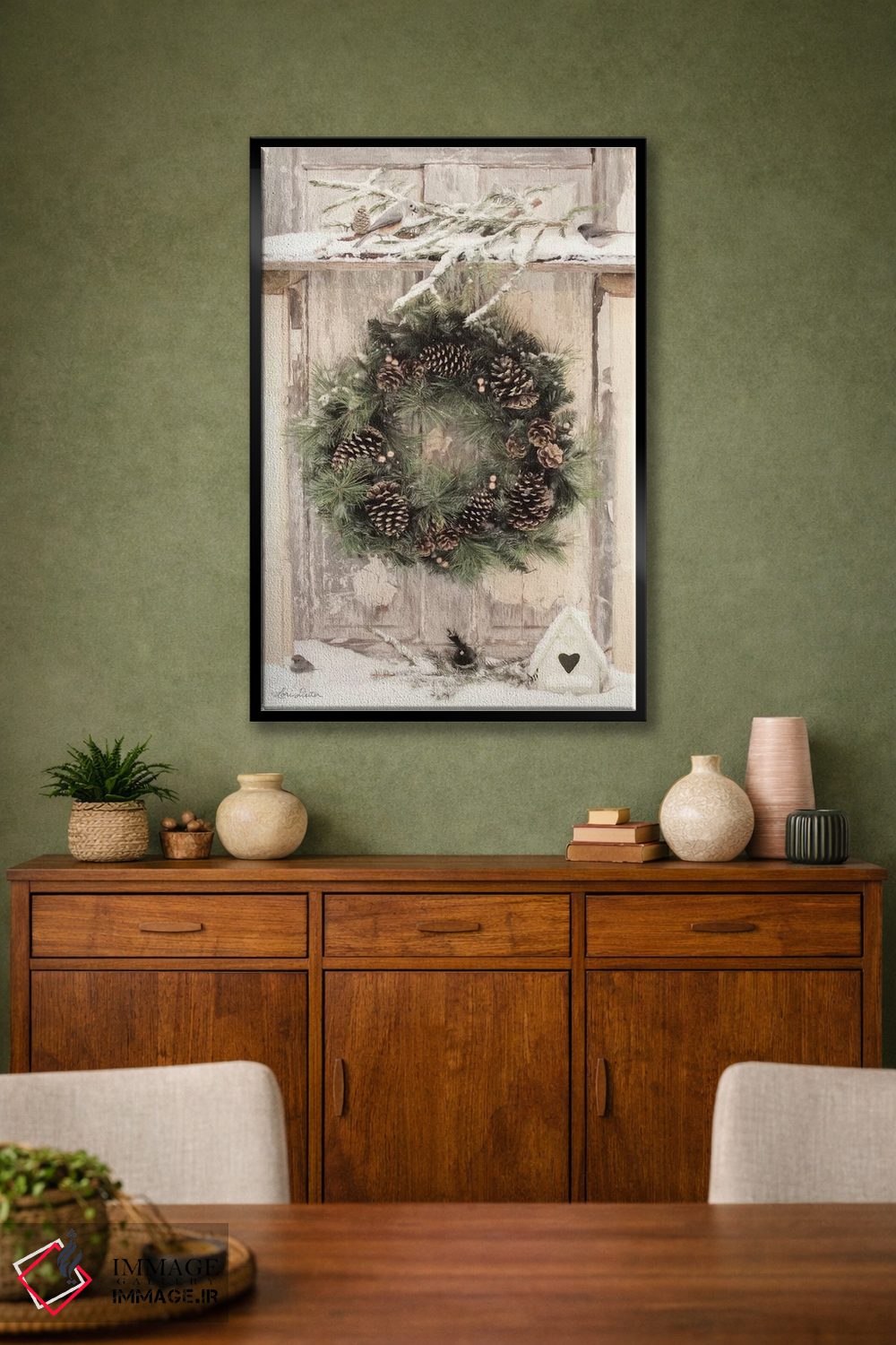 تابلو دکوراتیو ایستگاه تغذیه ۱ اثر لری دیتر - D2B